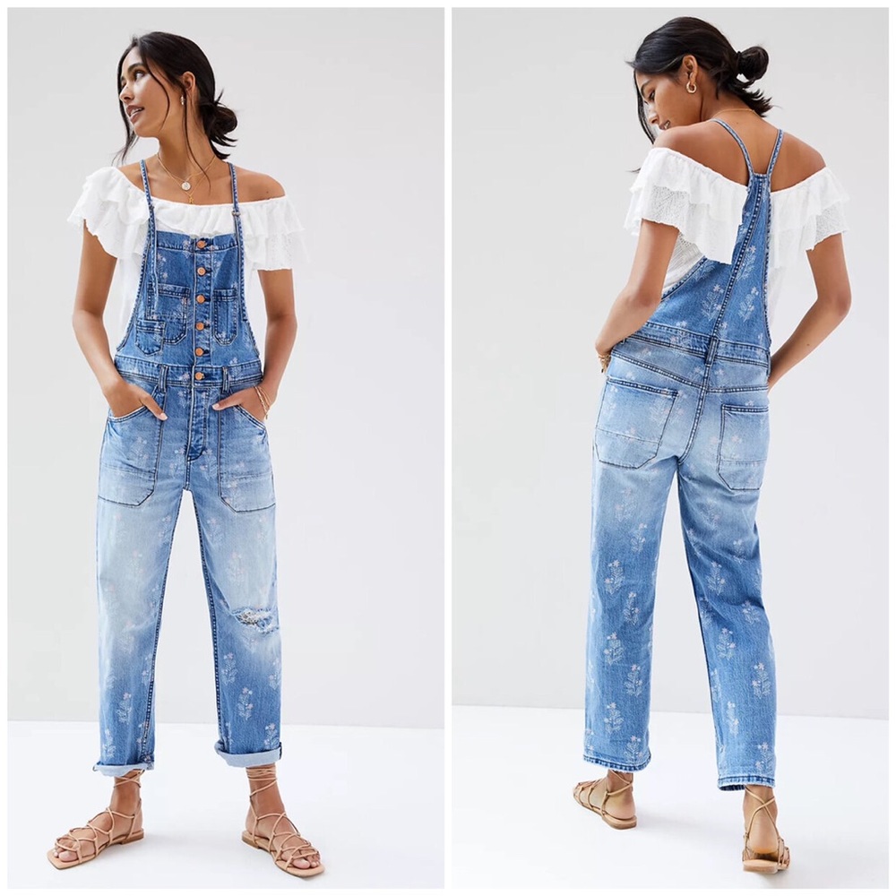 Anthropologie Pilcro painter Overalls Relaxed Fit